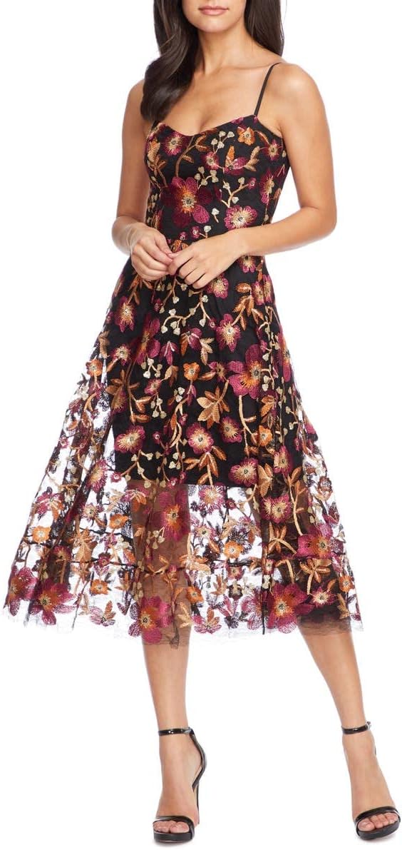 Dress The Population Uma casual dress in {color} - classic style front view — view 1