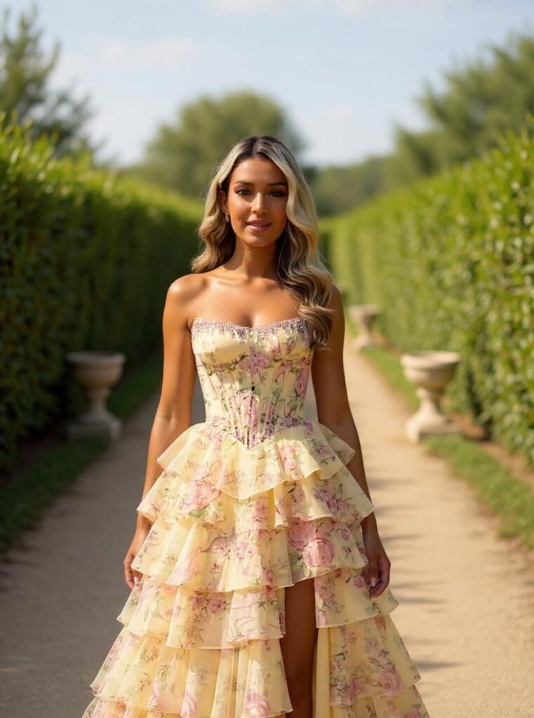 Floral Tiered Sweetheart Prom Dress for Formal Events 2026 — Honest Review