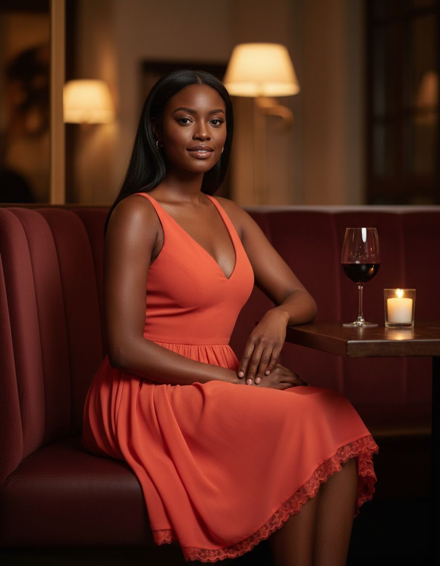 Sleeveless plunging neckline fit and flare midi dress in [color] with mixed media details for date night — view 2