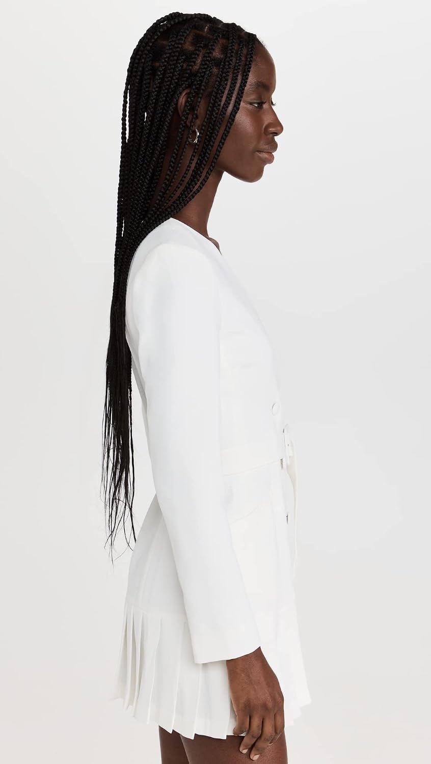 Classic casual midi dress in [color] styled for date night, showcasing timeless silhouette and comfortable fit — view 4