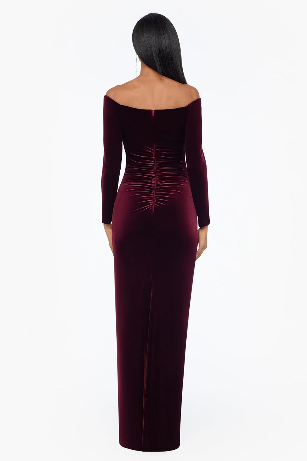 Off-shoulder lace dress with sweetheart neckline in {color}, styled for wedding guest or formal party occasion — view 2