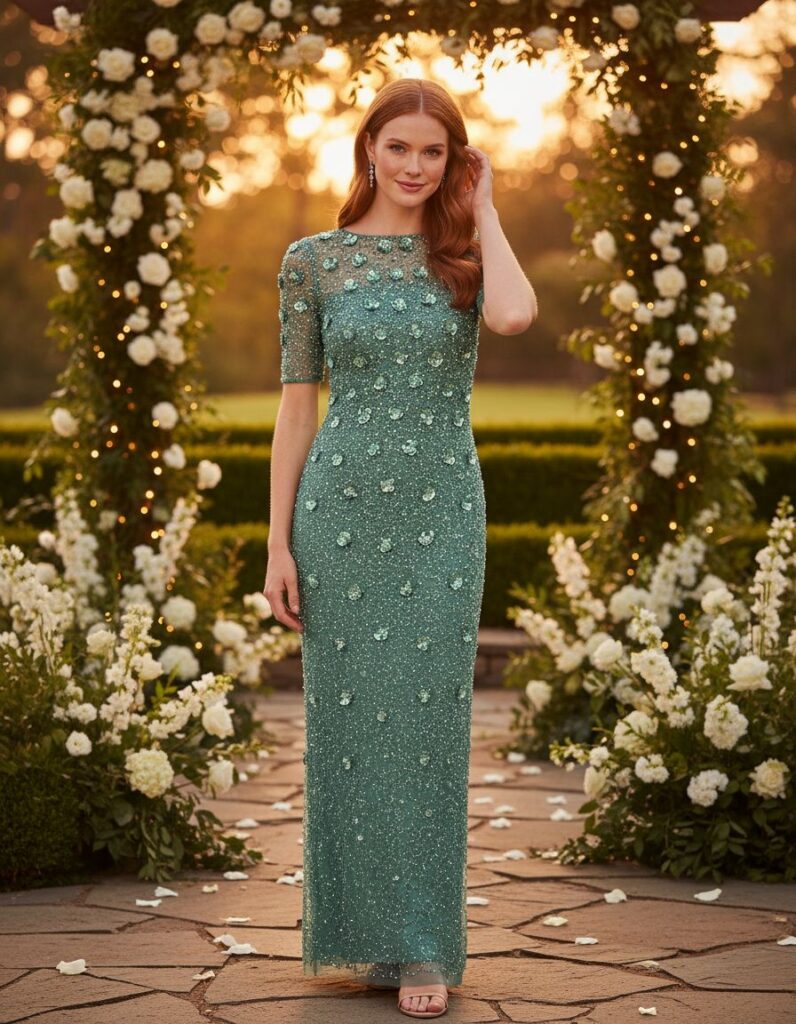 Beaded 3D Floral Long Dress for Wedding Guest 2026 — Honest Review