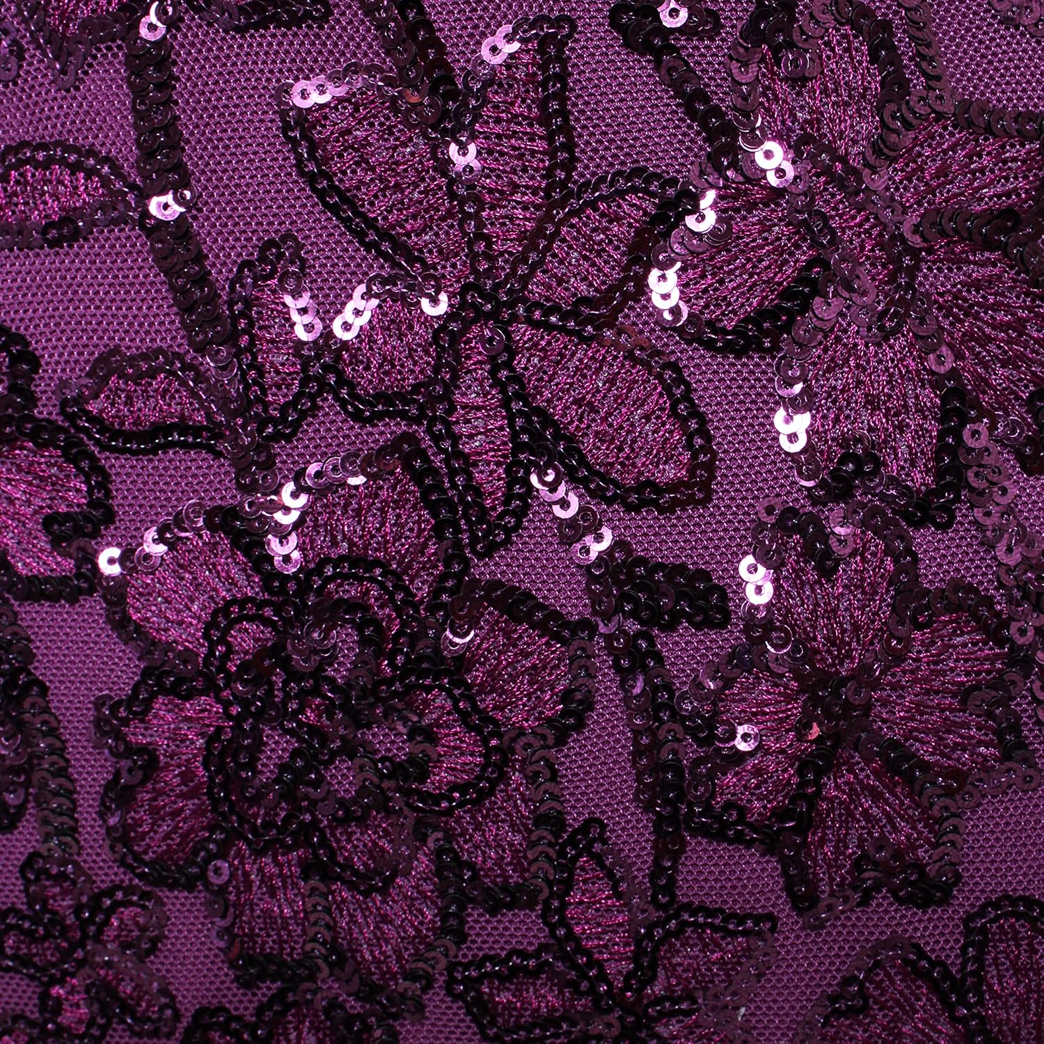 Sequin cold shoulder dress with flutter sleeves in [color], styled for wedding guest and formal event wear — view 3