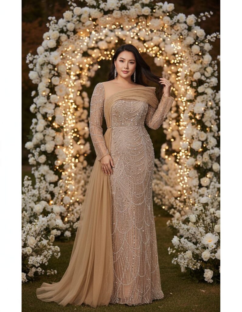Sequin Mermaid Formal Gown for Wedding Guest & Cocktail Party — Honest Review
